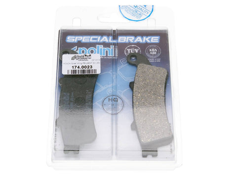 brake pads Polini organic for Honda Pantheon, Foresight, Silver Wing POLINI MOTOVEIKALS 21