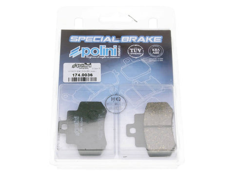 brake pads Polini organic for Kymco Grand Dink 250 POLINI MOTOVEIKALS 21