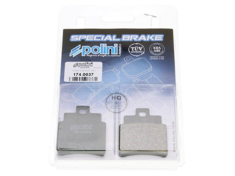 brake pads Polini organic for Kymco KXR, MXU, Maxxer, SYM GTS POLINI MOTOVEIKALS 21