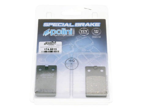 brake pads Polini organic for Malaguti F12 Phantom, Crosser, Simson S 53, S 83 POLINI MOTOVEIKALS 21