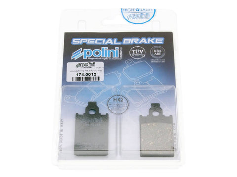 brake pads Polini organic for Malaguti, Piaggio, Simson POLINI MOTOVEIKALS 21