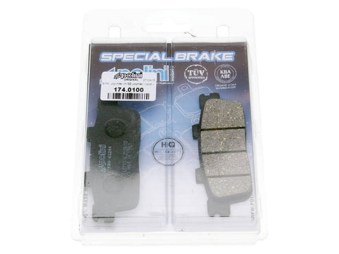 brake pads Polini organic for Peugeot, SYM, TGB POLINI MOTOVEIKALS 21