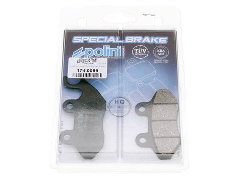 brake pads Polini organic for PGO SYM TGB POLINI MOTOVEIKALS 21