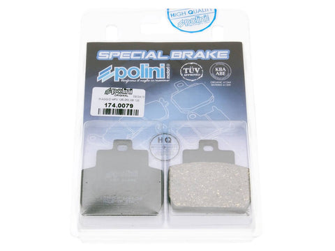 brake pads Polini organic for Piaggio Beverly 400, X-Evo, MP3, X8, X9 POLINI MOTOVEIKALS 21