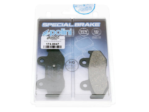 brake pads Polini organic for Suzuki Burgman 250, 400 01-06 POLINI MOTOVEIKALS 21