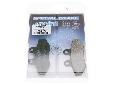 brake pads Polini organic for Yamaha Cygnus, MBK Flame POLINI MOTOVEIKALS 21
