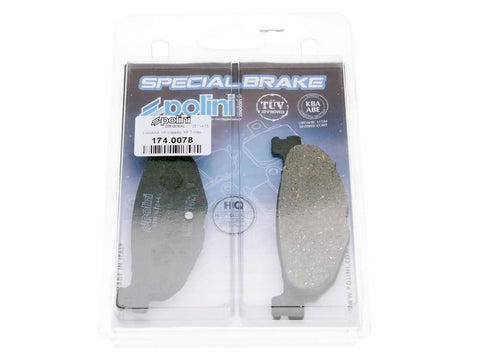 brake pads Polini organic for Yamaha Majesty 400, T-Max 500 POLINI MOTOVEIKALS 21