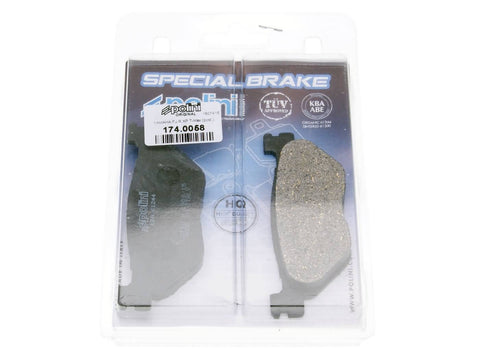 brake pads Polini organic for Yamaha T-Max 500 POLINI MOTOVEIKALS 21