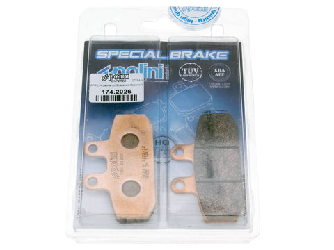 brake pads Polini sintered for Aprilia, Honda, Derbi, Malaguti POLINI MOTOVEIKALS 21