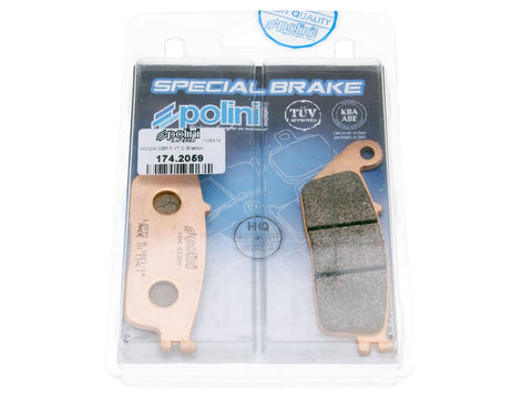 brake pads Polini sintered for Daelim, Honda, Yamaha POLINI MOTOVEIKALS 21