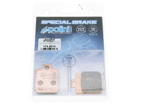 brake pads Polini sintered for Gilera Piaggio Vespa POLINI MOTOVEIKALS 21