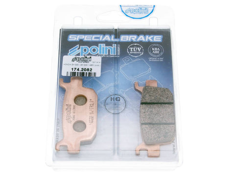 brake pads Polini sintered for Honda Forza Jazz NSS, S-Wing FES POLINI MOTOVEIKALS 21