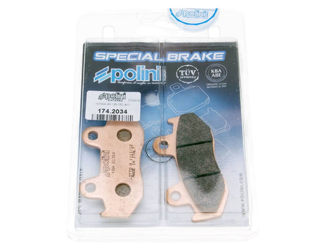 brake pads Polini sintered for Honda NES SES PES / PS SH CH 125/150 4T POLINI MOTOVEIKALS 21