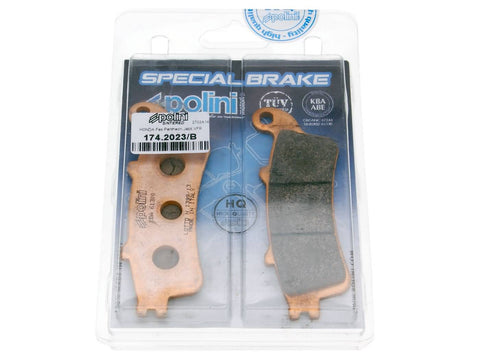brake pads Polini sintered for Honda Pantheon, Foresight, Forza, Jazz POLINI MOTOVEIKALS 21