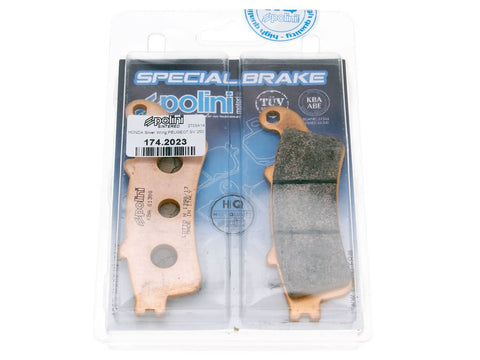 brake pads Polini sintered for Honda Pantheon, Foresight, Silver Wing POLINI MOTOVEIKALS 21