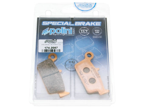 brake pads Polini sintered for Kymco Curio, Fever ZXI, ZXII, KB50, Top Boy, Honda Lead, Shadow POLINI MOTOVEIKALS 21