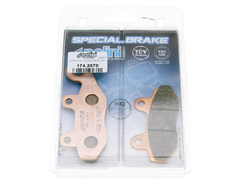 brake pads Polini sintered for Kymco, Peugeot POLINI MOTOVEIKALS 21