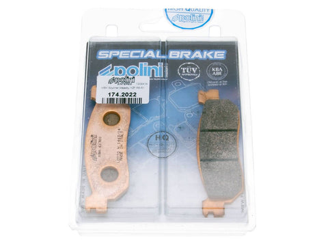brake pads Polini sintered for MBK CityLine, Skyliner, Yamaha Majesty POLINI MOTOVEIKALS 21