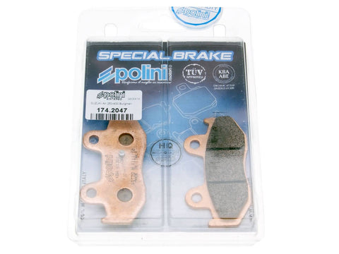 brake pads Polini sintered for Suzuki AN Burgman 250, 400 01-06 POLINI MOTOVEIKALS 21