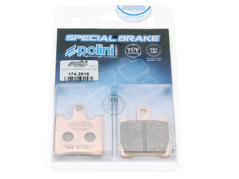 brake pads Polini sintered for Suzuki AN Burgman 250, 400 -2006 POLINI MOTOVEIKALS 21
