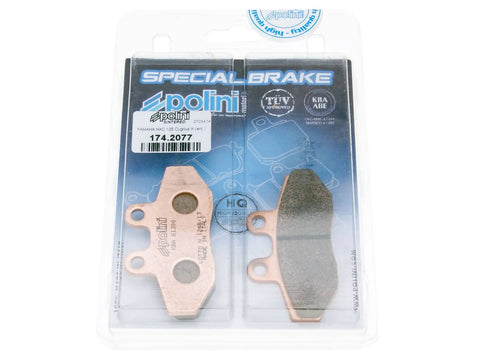 brake pads Polini sintered for Yamaha Cygnus, MBK Flame POLINI MOTOVEIKALS 21