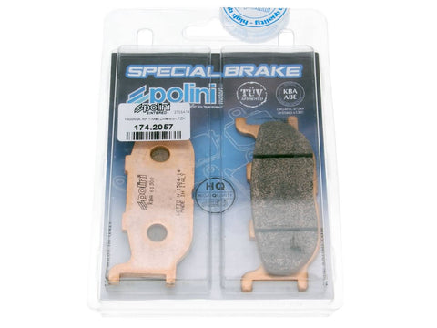 brake pads Polini sintered for Yamaha Majesty 400, T-Max 500 POLINI MOTOVEIKALS 21