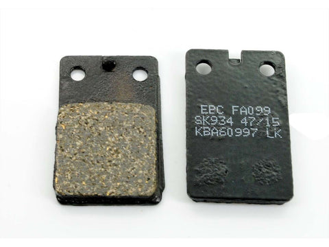 Brake pads RMS for Zündapp K 80, KS 80 Touring, Kreidler, Hercules Puch DIVERSE / IMPORT MOTOVEIKALS 21