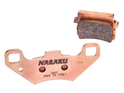 Brake pads sintered for Peugeot XR7/ XP7 50 2T, Motorhispania 10 SM/ Enduro 50 2T, Gun R 50 2T/ 125 4T, TGB Blade 425/ 500/ 600/ 1000 NARAKU MOTOVEIKALS 21