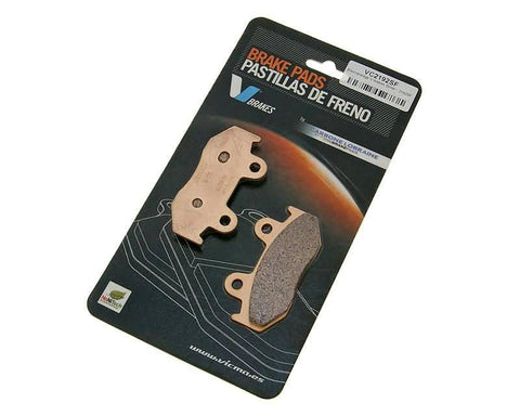 brake pads V-brakes sintered for Suzuki AN Burgman 250, 400 96-00 = 174.0034/B VPARTS MOTOVEIKALS 21