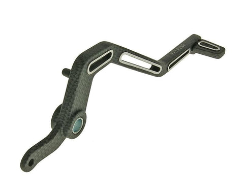 brake pedal aluminum carbon-optic for MBK X-Power, Yamaha DT VPARTS MOTOVEIKALS 21