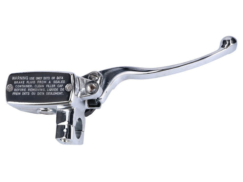 brake pump right 25mm Retro China scooter chrome for Benzhou, Firenze, Adly, Flex Tech OEM STANDARD MOTOVEIKALS 21