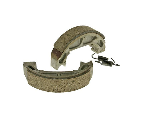brake shoe set 100x20mm for drum brake for Piaggio Quartz, Zip Base 50, Sfera 50, 80 VPARTS MOTOVEIKALS 21