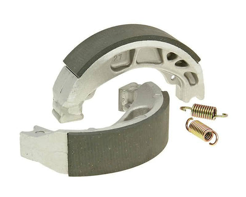 brake shoe set 110x25mm for drum brake for Peugeot Django, Kisbee, Speedfight 3 VPARTS MOTOVEIKALS 21