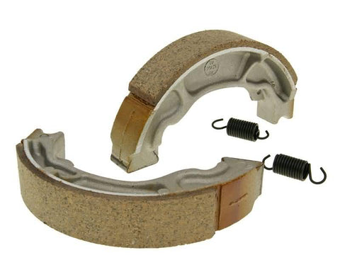 brake shoe set 130x25mm for drum brake for Honda 125, 150 NES, Dylan, Lead, Passion PES, SH, Vision TECNIUM MOTOVEIKALS 21