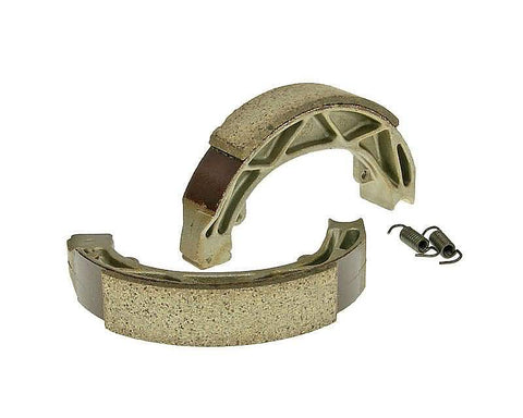brake shoe set 140x25mm for drum brake for Aprilia 50 Scarabeo, Piaggio 50 Fly, Liberty, Vespa 50 Primavera RMS MOTOVEIKALS 21