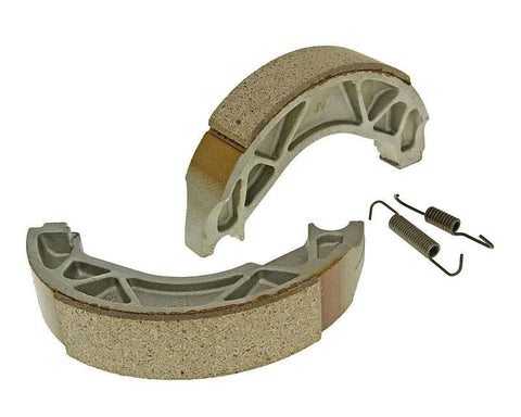 brake shoe set 150x28mm for drum brake for MBK Flame, Yamaha Cygnus VPARTS MOTOVEIKALS 21