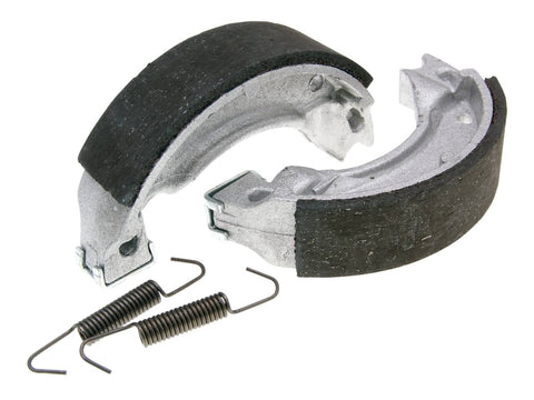 brake shoe set Polini 110x25mm w/ springs for drum brake for MBK Booster, Yamaha BWs POLINI MOTOVEIKALS 21