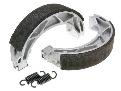 brake shoe set Polini 140x25mm w/ springs for drum brake for Aprilia 50 Scarabeo, Piaggio 50 Fly, Liberty, Vespa 50 Primavera POLINI MOTOVEIKALS 21
