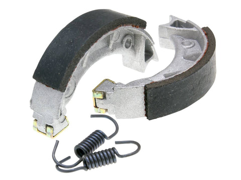 brake shoe set Polini 90x18mm w/ springs for drum brake for Piaggio / Vespa Ciao, Bravo, Grillo, SI, Vespino POLINI MOTOVEIKALS 21