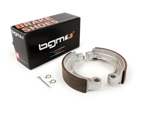 Brake shoes -BGM PRO Ų=127x28mm- Vespa 8" rear, 2 anchor pins, Vespa Super (r) BGM PRO MOTOVEIKALS 21