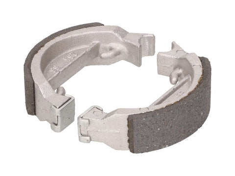 brake shoes front / rear 80x18mm for Honda Camino, Peugeot 103, 104, Puch Maxi (spoke wheel), MV50X, X30, X50 101 OCTANE MOTOVEIKALS 21