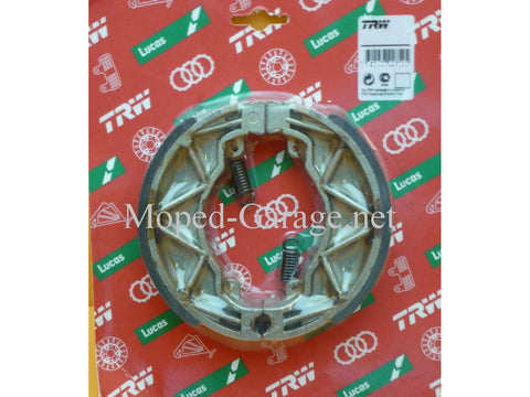 Brake shoes width 140 mm for Piaggio Vespa Liberty 50 2+4T, 125, Skipper SKR Hexagon, Fly, Malagutti Centro, Ciak, Italjet Jet Set, Torpedo, Dragster, Gilera Runner, Derbi Atlantis, Boulevard, Aprillia Compay, DIVERSE / IMPORT MOTOVEIKALS 21