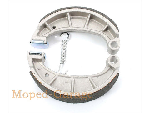 Brake shoes with spring for Simson Schwalbe, KR51/1, KR51/2, S50, S51, S70, S53, S83, SR4-2, SR4-3, SR4-4, SR50, SR80 DIVERSE / IMPORT MOTOVEIKALS 21
