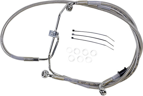 Brakeline Fxdf08-17 Ss+8 DRAG SPECIALTIES DRAG SPECIALTIES MOTOVEIKALS 21