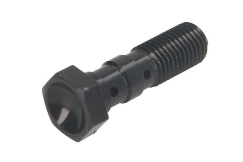 Bremžu caurules skrūve M10 x 1.25 double BLACK TRW MOTOVEIKALS 21