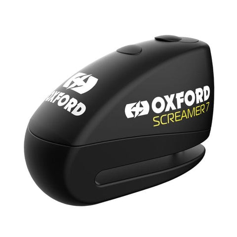 Bremžu diska saslēdzējs ar trauksmes skaņu OXFORD Black OXFORD MOTOVEIKALS 21