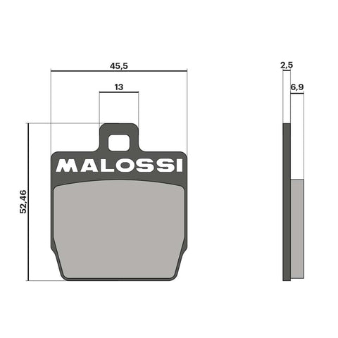 Bremžu kluči MALOSSI 6215058BB MALOSSI MOTOVEIKALS 21