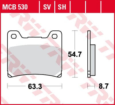 Bremžu kluči TRV MCB530 TRW MOTOVEIKALS 21