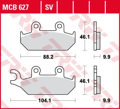 Bremžu kluči TRV MCB627 TRW MOTOVEIKALS 21