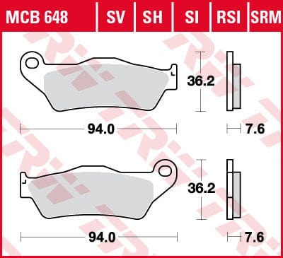 Bremžu kluči TRV MCB648RSI TRW MOTOVEIKALS 21
